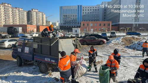 Сар шинийн баярыг угтсан бүх нийтийн их цэвэрлэгээгээр 2514.5 тонн хог хаягдлыг цэвэрлэлээ